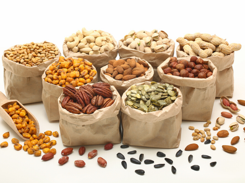 Nuts and Seeds.